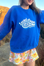 Load image into Gallery viewer, Laurel Canyon Tennis Club Crewneck Sweatshirt in Blue
