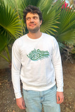 Load image into Gallery viewer, Laurel Canyon Tennis Club Crewneck Sweatshirt in White
