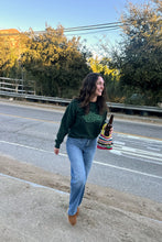 Load image into Gallery viewer, Laurel Canyon Tennis Club Crewneck Sweatshirt in Dark Green
