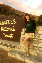 Load image into Gallery viewer, Laurel Canyon Tennis Club Crewneck Sweatshirt in Dark Green
